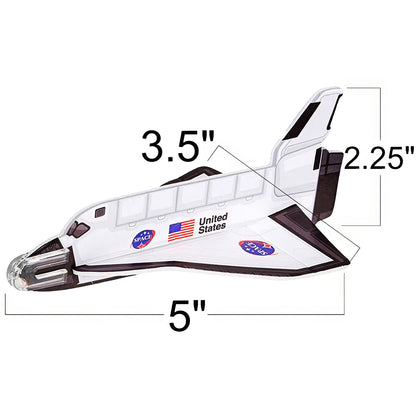 ArtCreativity Space Shuttle Gliders & Mini Astronaut Paratroopers