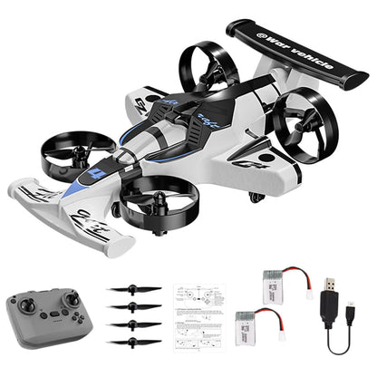NEWFATE RC Plane Drone RC Drift Car, 2 in 1 RC Plane Stunt Drone RC Drift Car, 2.4Ghz Remote Control Airplane Car Toysr and Remote Control Airplane Stunt Drone Plane, Racing car for Kids 8-12 Kids