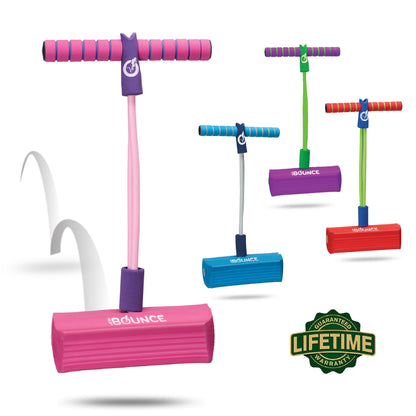 New Bounce Pogo Stick for Toddlers - Foam Jumper for Age 3,4,5,6,7,8 - Outdoor Jumping Toys - Birthday Gift for Toddler Girls and Boys