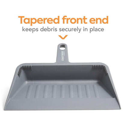 Coastwide Professional 11.9" Heavy Duty Dustpan, Gray