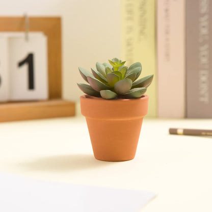 Fcacti 54 Pcs Small Mini Clay Pots 2.1'' Terracotta Pot Clay Ceramic Pottery Planter Cactus Flower Pots Succulent Nursery Pots- Great for Window Boxes, Cactus, Plants, Crafts, Wedding Favors