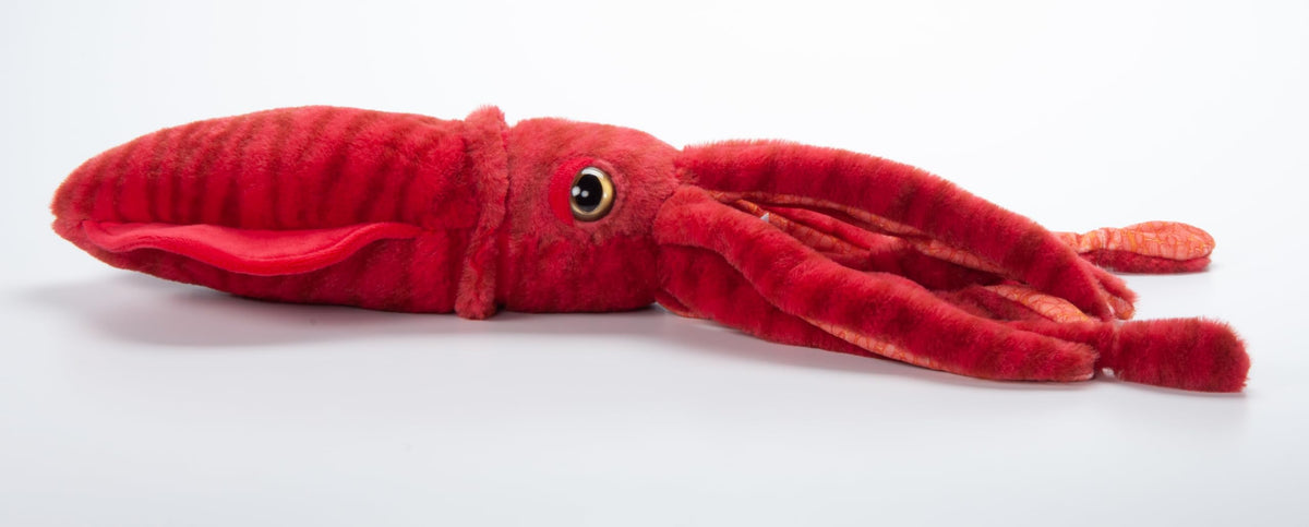 The Petting Zoo Squid Stuffed Animal Plushie, Gifts for Kids, Wild Onez Sealife Animals, Squid Plush Toy 22 inches
