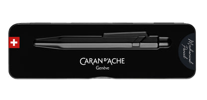 Caran d'Ache 844 Mechanical Pencil 0.7MM - Black Code in Slimpack Case