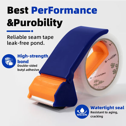 Clear Packing Tape with Dispenser – 6 Rolls,Heavy Duty Packaging Tape for Packing, Shipping & Moving, Effortless Sealing, 1.88" x 56 yd