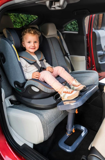 Kneeguard Kids Car Foot Rest for Children and Babies. Footrest is Compatible with Toddler Booster Seats for Easy, Safe Great Travel Accessory (Latest Version)