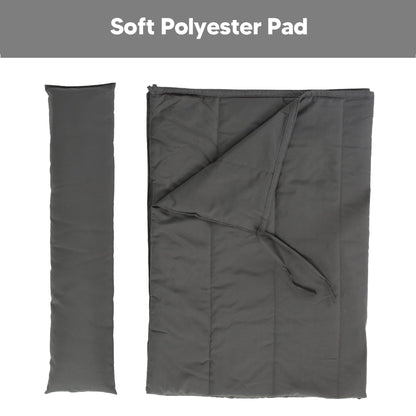 SUNCREAT Outdoor Portable Hammock Pad, 2 Person Polyester Hammock Pad, Dark Gray