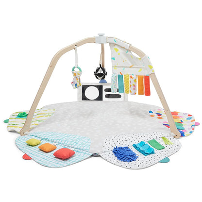 Lovevery, The Play Gym with Sensory Strands, Tummy Time Play Mat with Developmental Zones & Detachable Sensory Toys, Parent-Approved Baby Essential
