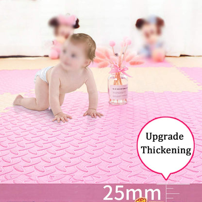 ALGFree Children Kids Baby Foam Puzzle Play Mat Interlocking Activity Protection Flooring Mat Soft EVA Pad, Colour Customizable (Color : C, Size : 30x30x1.2cm-24pcs)