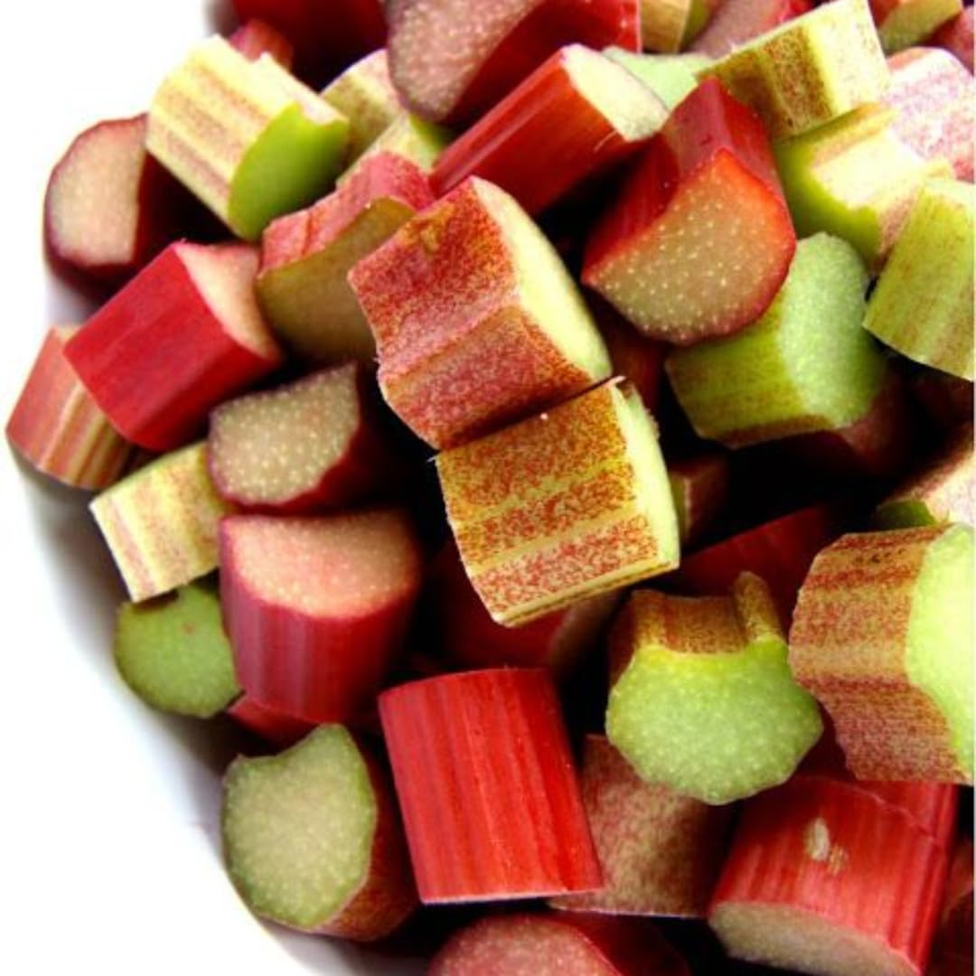 Large Rhubarb Plant Crown Division for Planting, Victoria Rhubarb Plant, Medium 4-6 Inch Root Starters, Low Maintenance Perennial for Landscapes and Pots