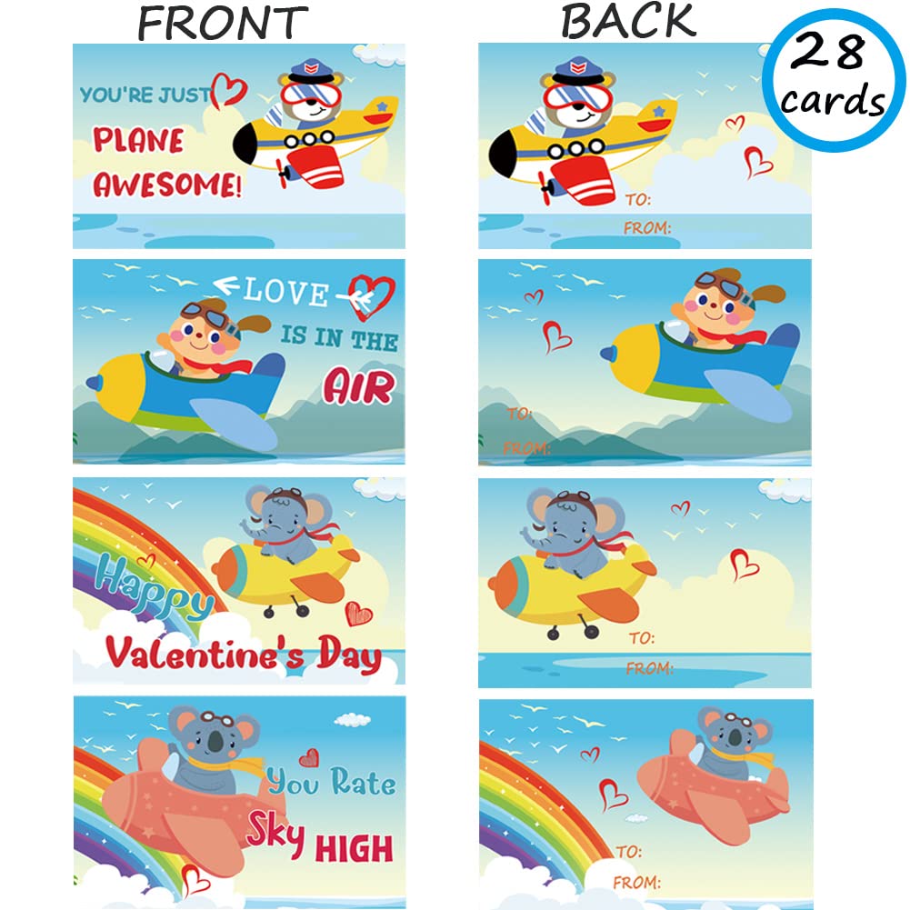 WODMAZ Foam Airplanes Toys for Kids, 7 Different Designs Foam Planes for Boys Girl School Classroom Exchange Prize, Fun Planes Easter Party Favors Easter Basket Stuffers