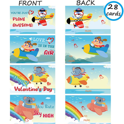 WODMAZ Foam Airplanes Toys for Kids, 7 Different Designs Foam Planes for Boys Girl School Classroom Exchange Prize, Fun Planes Easter Party Favors Easter Basket Stuffers