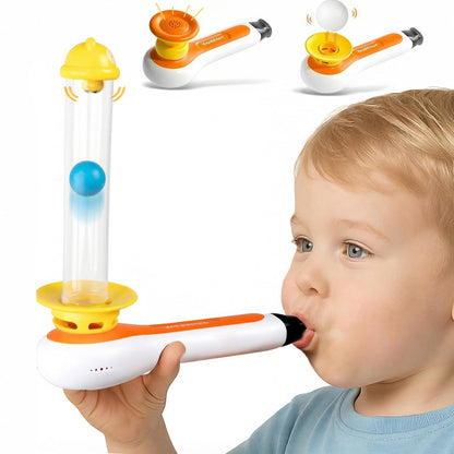 TOP BRIGHT 3in1 Sensory Toys for Toddlers Autism, Montessori Toddler Toys for 3 4 5 Year Old with Whistle, Ball Blowing, Floating Blow Pipe Balls Birthday Gift