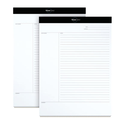 Oxford 8-1/2 x 11-3/4 Inches, Cornell Rule Legal Ruled Writing Pad (77104) ,50 sheets per pad; pack of 2 pads