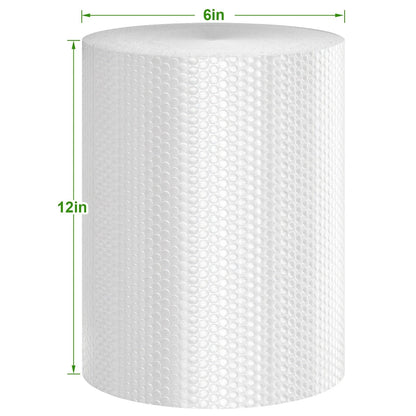 A&A Heavy-Duty Bubble Wrap Cushioning Roll – 2 Pack x12”x36’ Perforated Every 12”, Tear-Resistant Packing Wrap for Moving, Shipping & Storage Made in USA
