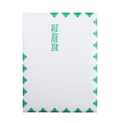 Quality Park 9 x 12 Catalog Mailing Envelopes, First Class Border, Redi-Strip Self Seal Envelope Closure, 28 lb White Wove Paper, 100 per Box (QUA44534)