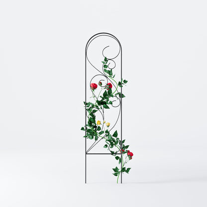 Zhongma 4 Pack 32" Metal Plant Trellis for Potted Plants Climbing,Indoor and Outdoor Fence Plant Support Trellis for Flower and Vagetable