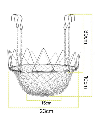 HUCLTZV Adjustable Planter Insert Height Pot Filler Heavy Duty Metal Plant Riser Chain Hooks Deep Planters Hanging Baskets Outdoor Indoor Flower Elevator Garden Patio Balcony Home(1pc)