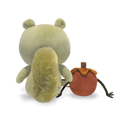 YOTTOY Mo Willems’ Collection/Zoom Squirrel & Acorn Soft Stuffed Plush Toy Pair- 8” & 3” Sitting