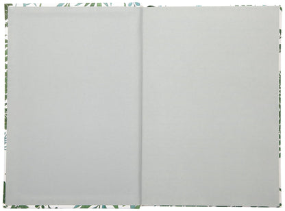 Eccolo Botanical Lined Bound Journal Notebook, A5 Writing Journal, 256 Ruled Ivory Pages, Ribbon Bookmark, Lay Flat, Notebook for Work or School (5.75-x-8.25 inches)