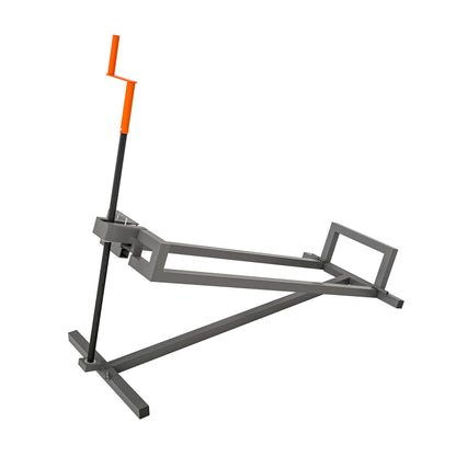 RocVanc Lawn Mower Lift Jack for 41" Ride on Lawn Mowers & Garden Tractors, 880Lbs Foldable Riding Lawn Tractor Lift Telescopic Maintenance Jack Lift Platform with Manual and Power Tool Handles (Grey)