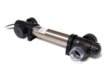 Jebao STU-55 Stainless Steel Pond and Aquarium Clarifier, 55-watt