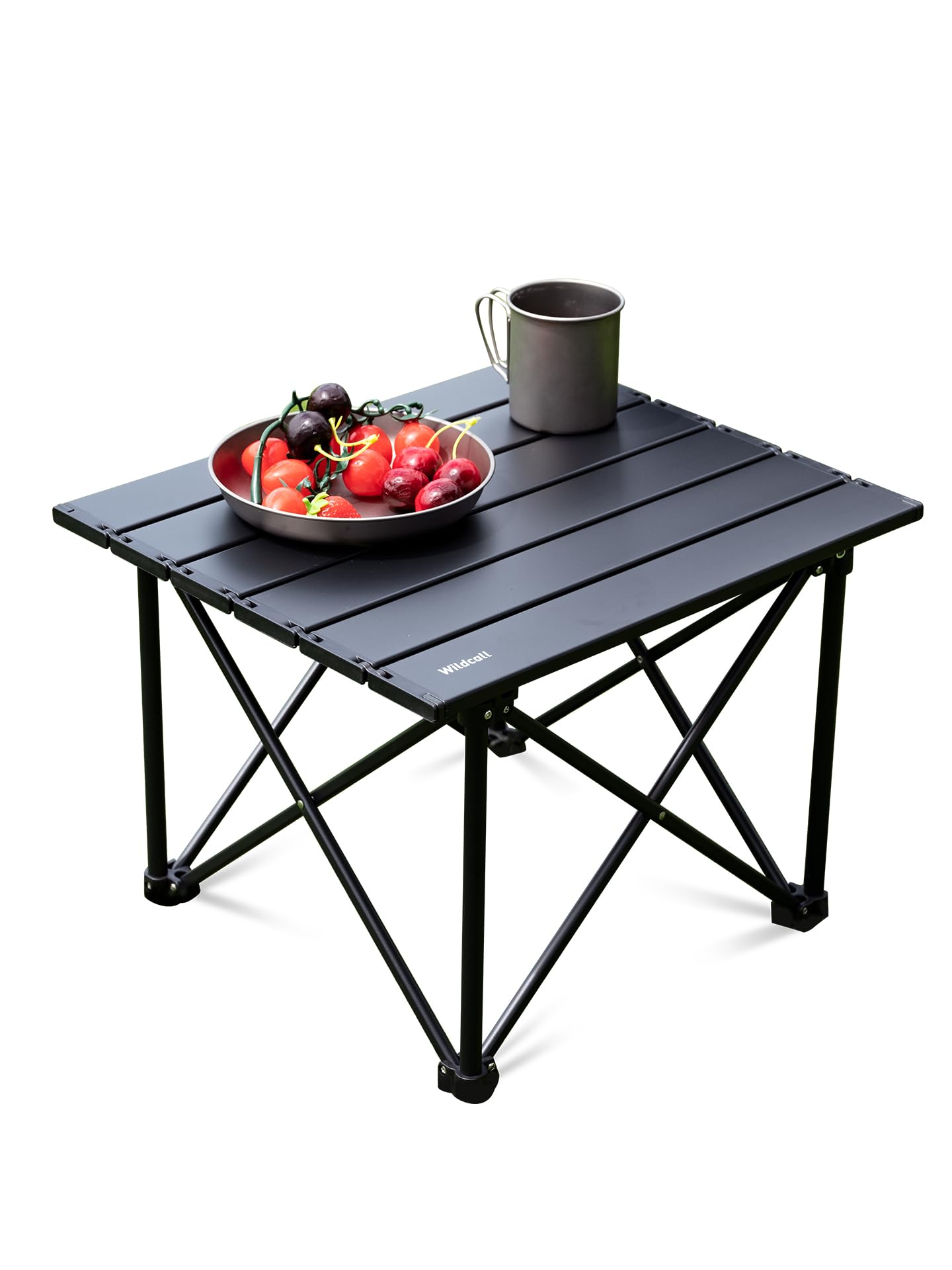 WildCall Ultralight Camping Table, Compact Aluminum Folding Beach Table with Carry Bag for Outdoor, Picnic BBQs, and Cooking