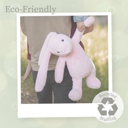 World's Softest Plush Stuffed Animal for Baby, Toddler, Kids, Adults - Adorable Toy Made from Kid-Friendly, Quality Materials - Lushee Rose BriBri Bunny 20"