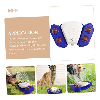 HOMOBABE Pet Automatic Water Dispenser Shower Spray Toy Versatile Water Spray Fun for Dogs Interactive Plaything for Bathing and Outdoor Activities