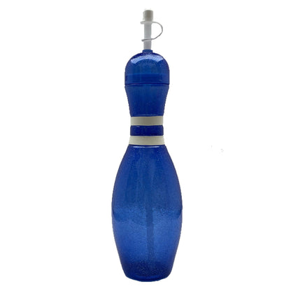 Large Bowling Pin Water Bottles Assorted Colors - 6 Pack