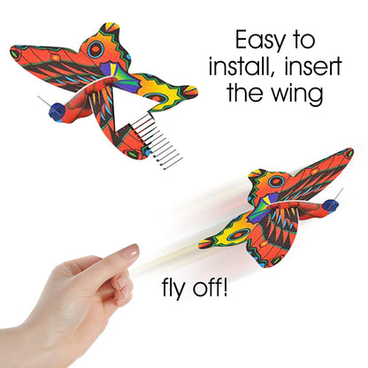 ArtCreativity Foam Butterfly Gliders for Kids, Set of 12, Kids’ Flying Toys in Assorted Designs, Outdoor Toys for Boys and Girls, Princess Party Favors, Goody Bag Fillers, Classroom Teacher Rewards