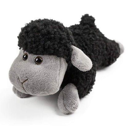 FRANKIEZHOU Sheep Stuffed Animal Lamb Plush Decorations 3Pcs (Sitting, Standing, Kneeling) Black Sheep Toys Gift for Kids Little Girl/Boy