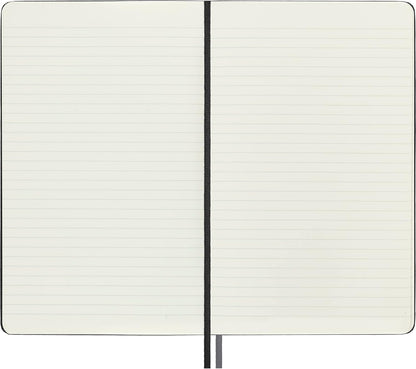 Moleskine Classic Expanded Notebook, Hard Cover, Large (5" x 8.25") Ruled/Lined, Black, 400 Pages