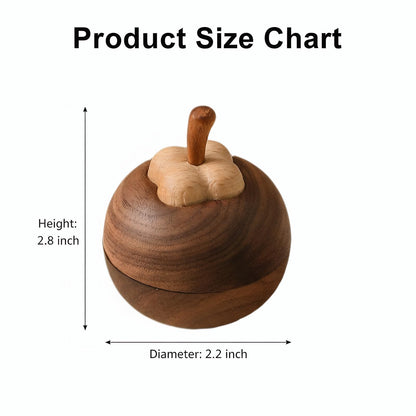 Nythriel Layered Wood Passive Diffuser Petal-Like, Small Portable Essential Oil Aromatherapy Decor, Mini No-Electric Natural Boho Walnut Accent for Car, Desk, Travel, Rooms, Home, Office