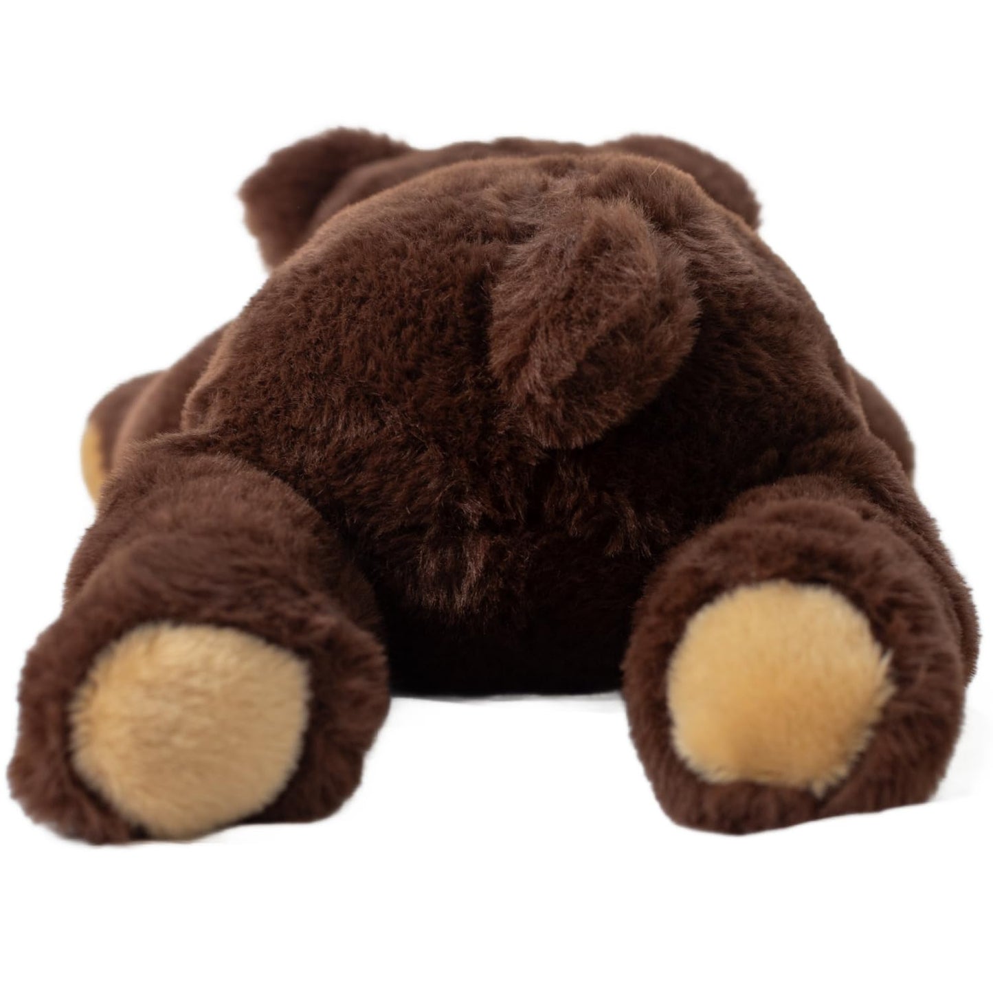 Lunapuer Bear Sensory Weighted Vibrating Pillow, Pressure Activated for Kids Adults, Plush Minky Soft Size: 11 by 20 inches Pillow Animal, Calming Therapy for Focus and Balance for Gift Birthday