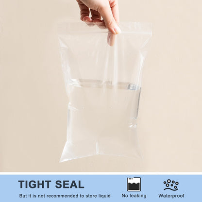 joybest 8 X 10 Inch (1000 Pcs) Clear Plastic Bags, Reclosable Zipper Poly Bags with Resealable Zip Top Lock for Brochure, Prints, Notebook, Document Storage