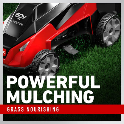 Toro 60V MAX* 21 in. Stripe® Self-Propel Lawn Mower - Battery/Charger Not Included