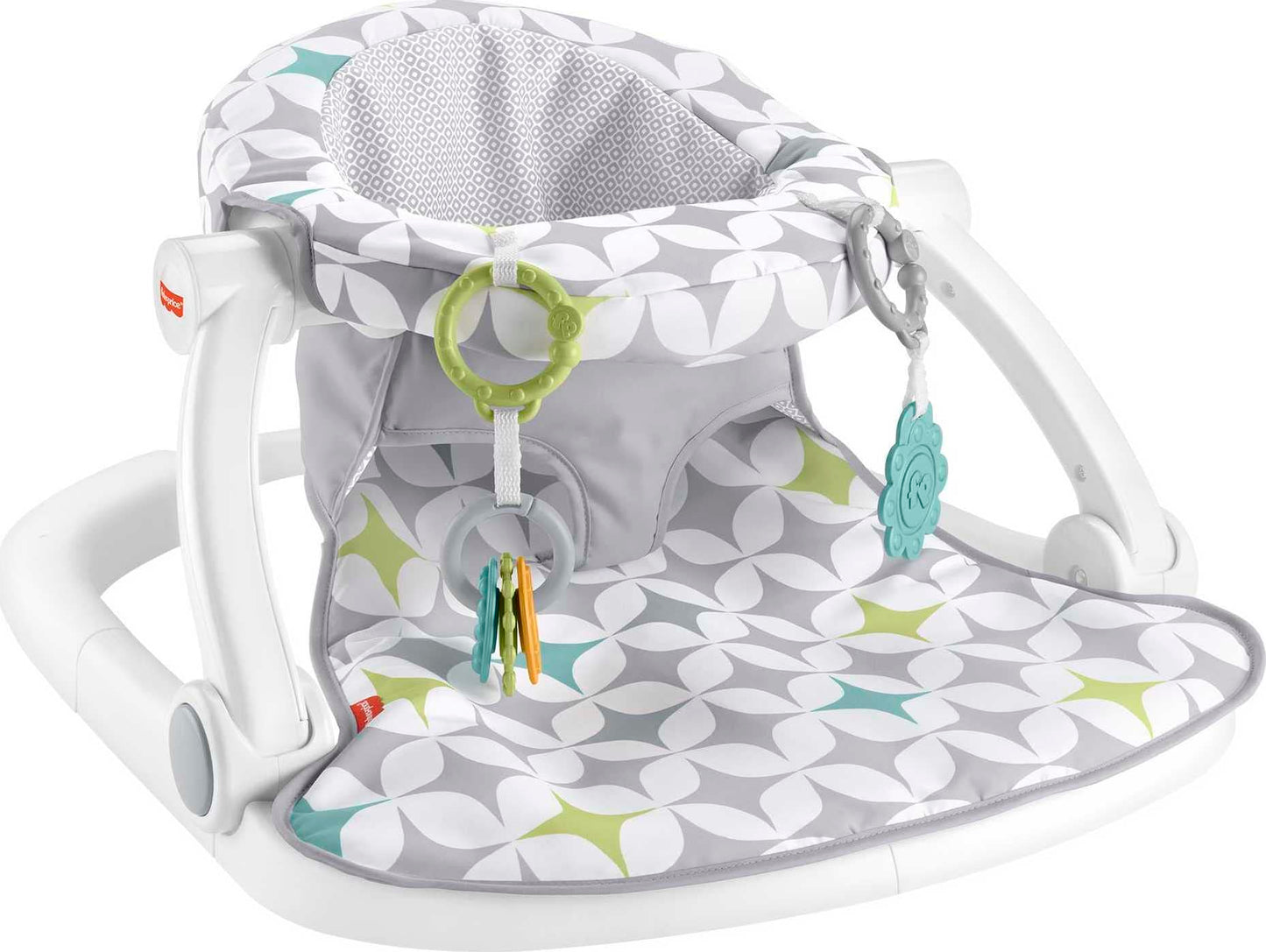 Fisher-Price Baby Chair with Toys and Playmat with Piano Gym, Maracas & 5 Toys