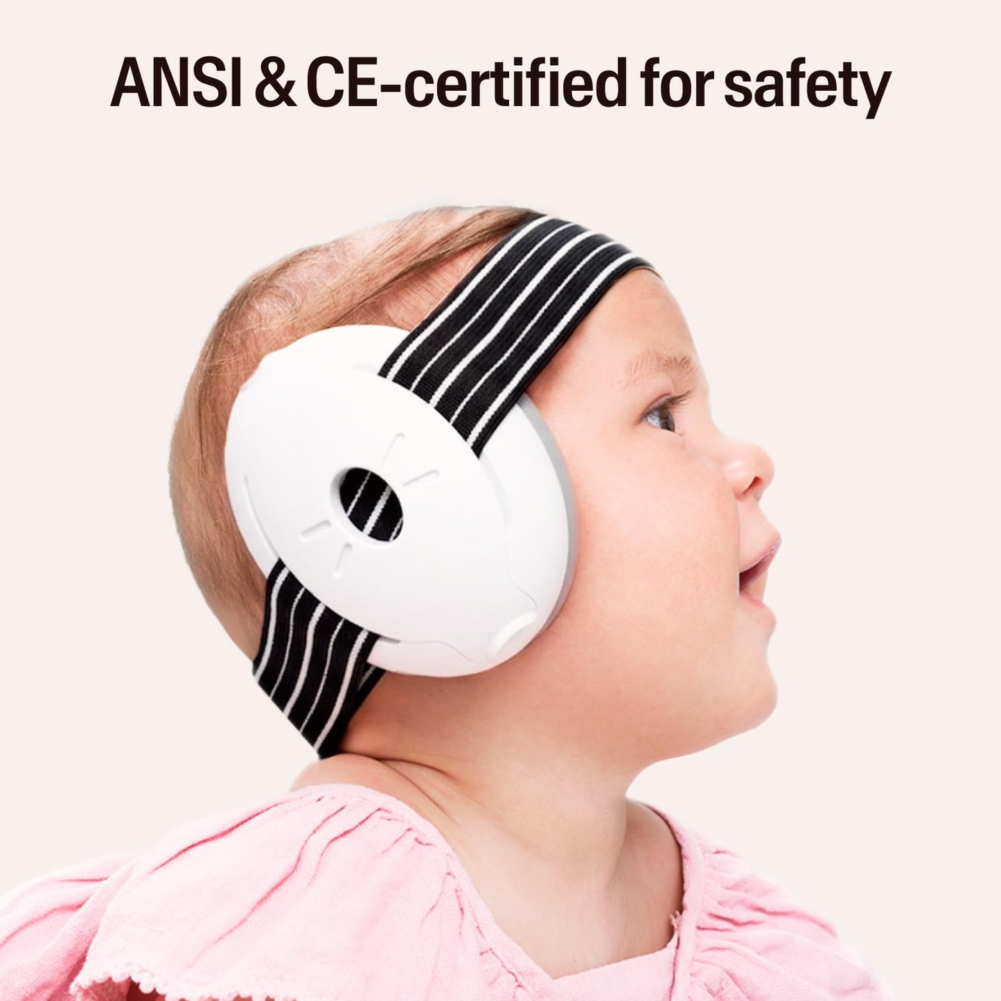 Alpine Muffy Baby Ear Protection for Babies and Toddlers up to 36 Months - CE & ANSI Certified - Noise Reduction Earmuffs - Comfortable Baby Headphones Against Hearing Damage & Improves Sleep - Black