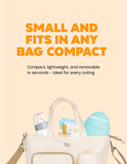 Biamba Automatic Baby Rocker for Stroller - Multi-Function Universal Stroller Rocker & White Noise Sound Machine for Baby, Rocking Device & Portable Sound Machine Travel w/Built-in Sounds & Speaker