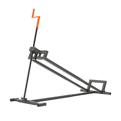 Large Riding Lawn Mower Lift Jack 880Lbs for Wide 46" Ride on Lawn Mowers & Garden Tractors,Foldable Lawn Tractor Lift with Manual and Power Handles Fit Multiple Mowers