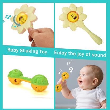 Majabike Baby Toys 6 to 12 Months 9 in 1 Montessori Teething Toys Sorting Sensory Educational Learning Gift for Toddlers Aged 1-3
