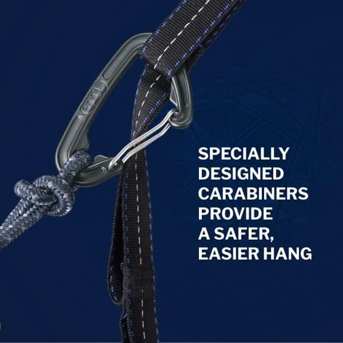 ENO DoubleNest Hammock - Marine/Cedar