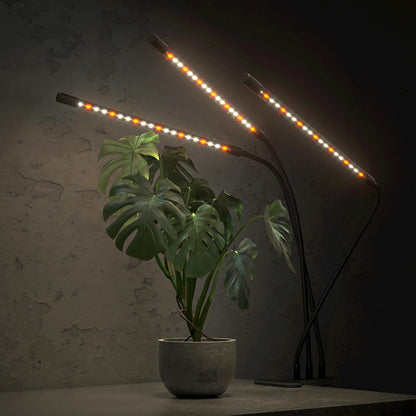 bseah Plant Grow Light for Indoor Plants, Full Spectrum Indoor Grow Light, 10-Level Dimmable and Auto ON & Off Timer
