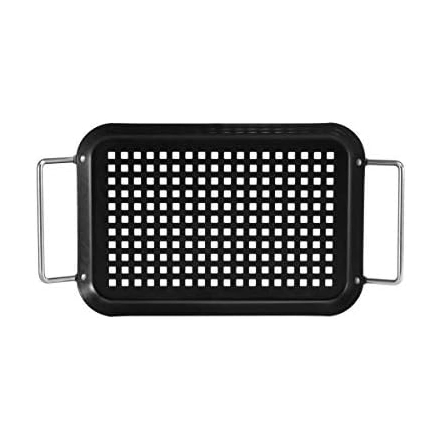 Farberware Barbecue Grill Topper, 7x13.5-Inch, Black