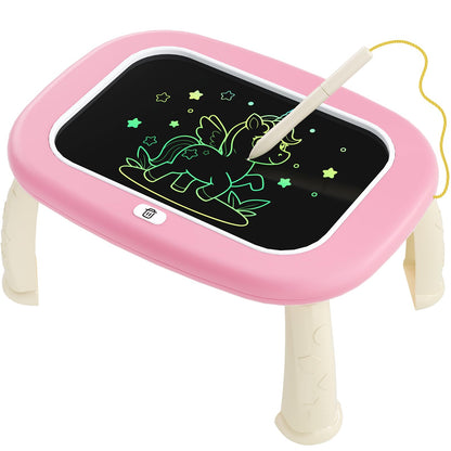 LCD Writing Tablet for Kids 1 2 3 4 5 Year Old - Toddler Drawing Tablet, Drawing Pad & Color Doodle Board Toy, Perfect Birthday & Christmas Gift Toy for 2-3 Year Old Boys and Girls (Pink)