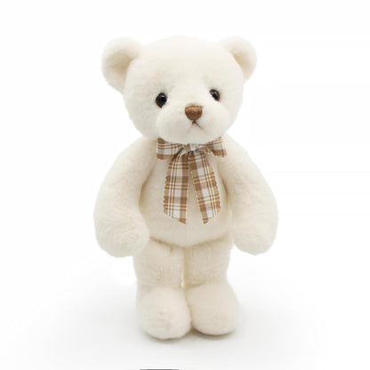 suepcuddly Small Magnet Teddy Bear Stuffed Animal Cute Plush Toy for Girl 12" (White)