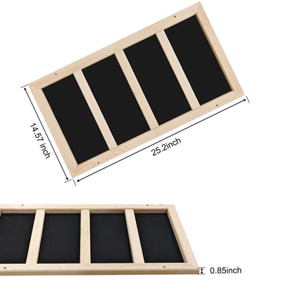 iDOTODO 150 Watt Infrared Sauna Heater 220V, Sauna Accessories, Carbon Fiber Heating Plate for Wooden Indoor/Outdoor Sauna Room (25.19"x13.38"x1.18", 220V)