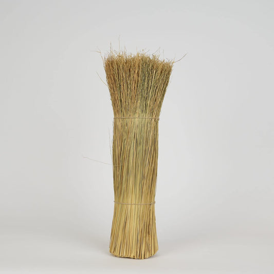 1 Pound Bundle Natural or Dyed/Colored Broomcorn Hurl for Broom Making and Crafting (Natural, 20 Inch)
