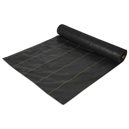 Dewitt Sunbelt Weed Barrier Fabric 3.2 oz, 6 x 300 Feet – Heavy-Duty Ground Cover Mat for Greenhouse Floors, Garden Rows, Raised Beds, Yard Gardening, and Outdoor Landscape Protection