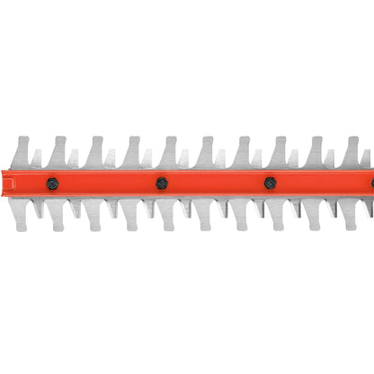 BLACK+DECKER 20V MAX Cordless Hedge Trimmer, Battery and Charger Included, 22 Inch Steel Blade Lightweight Bush Trimmer, Soft Grip, Less Vibration (LHT2220)